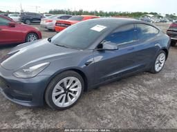 2023 TESLA MODEL 3 REAR-WHEEL DRIVE Gray  Electric 5YJ3E1EA4PF541389 photo #3