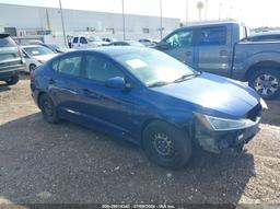 2020 HYUNDAI ELANTRA SE Blue  Gasoline 5NPD74LF0LH508027 photo #2