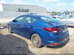 2020 HYUNDAI ELANTRA SE Blue  Gasoline 5NPD74LF0LH508027 photo #4