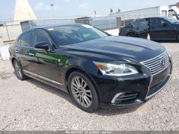 2014 LEXUS LS 460 Black  Gasoline JTHBL5EF5E5125806 photo #2