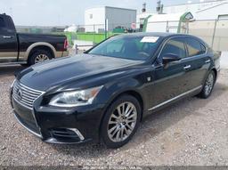 2014 LEXUS LS 460 Black  Gasoline JTHBL5EF5E5125806 photo #3