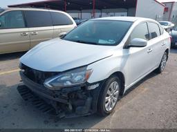 2017 NISSAN SENTRA SV White  Gasoline 3N1AB7AP5HY212903 photo #3