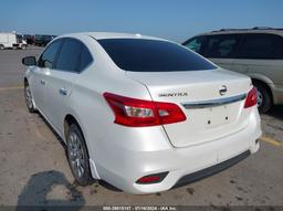 2017 NISSAN SENTRA SV White  Gasoline 3N1AB7AP5HY212903 photo #4