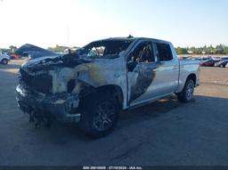 2019 CHEVROLET SILVERADO 1500 LTZ Silver  Gasoline 1GCUYGEL2KZ130222 photo #3