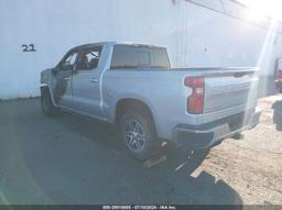 2019 CHEVROLET SILVERADO 1500 LTZ Silver  Gasoline 1GCUYGEL2KZ130222 photo #4