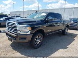 2021 RAM 3500 LIMITED LONGHORN MEGA CAB 4X4 6'4 BOX Black  Diesel 3C63R3NL7MG514489 photo #3