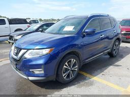 2017 NISSAN ROGUE SL Blue  Gasoline JN8AT2MV0HW012465 photo #3