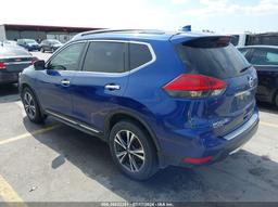 2017 NISSAN ROGUE SL Blue  Gasoline JN8AT2MV0HW012465 photo #4