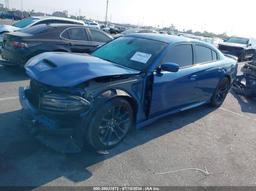 2021 DODGE CHARGER SCAT PACK RWD Blue  Gasoline 2C3CDXGJ5MH532181 photo #3