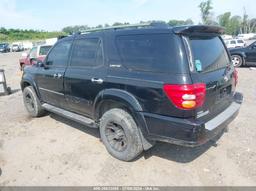 2003 TOYOTA SEQUOIA LIMITED V8 Black  Gasoline 5TDZT38A93S170372 photo #4