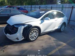 2020 TESLA MODEL X LONG RANGE DUAL MOTOR ALL-WHEEL DRIVE/LONG RANGE PLUS DUAL MOTOR ALL-WHEEL DRIVE White  Electric 5YJXCBE23LF248843 photo #3