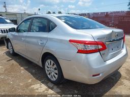 2014 NISSAN SENTRA FE+ S/FE+ SV/S/SL/SR/SV Silver  Gasoline 3N1AB7AP0EY237252 photo #4