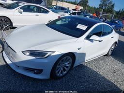 2018 TESLA MODEL S 100D/75D/P100D White  Electric 5YJSA1E2XJF281779 photo #3