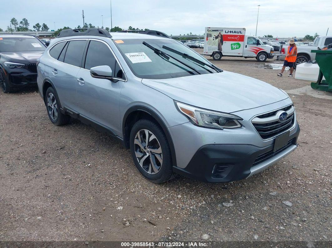 2022 SUBARU OUTBACK LIMITED Silver  Gasoline 4S4BTAMC2N3109491 photo #1