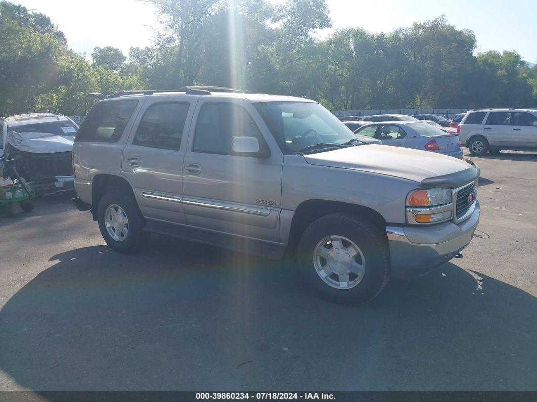 2004 GMC YUKON SLT Silver  Flexible Fuel 1GKEK13Z84J209331 photo #1