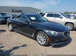 2018 BMW 740I Black  Gasoline WBA7E2C51JG742724 photo #2