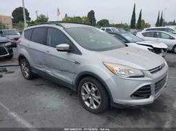 2013 FORD ESCAPE SEL Silver  Gasoline 1FMCU0HX3DUB02521 photo #2