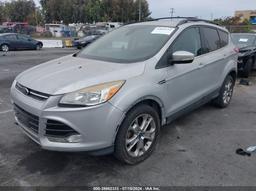 2013 FORD ESCAPE SEL Silver  Gasoline 1FMCU0HX3DUB02521 photo #3