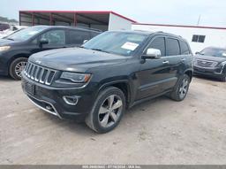 2014 JEEP GRAND CHEROKEE OVERLAND Black  Flexible Fuel 1C4RJECG6EC266655 photo #3