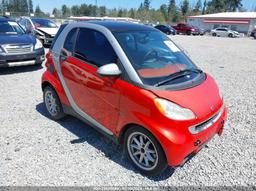 2008 SMART FORTWO PASSION/PURE Orange  Gasoline WMEEJ31X68K117633 photo #2