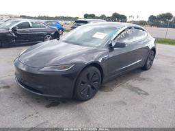 2024 TESLA MODEL 3 REAR-WHEEL DRIVE Gray  Electric 5YJ3E1EA8RF745809 photo #3