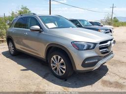 2021 MERCEDES-BENZ GLE 350 4MATIC Gray  Gasoline 4JGFB4KB1MA412840 photo #2