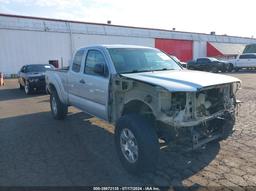 2007 TOYOTA TACOMA BASE V6 Silver  Gasoline 5TEUU42N27Z446246 photo #2