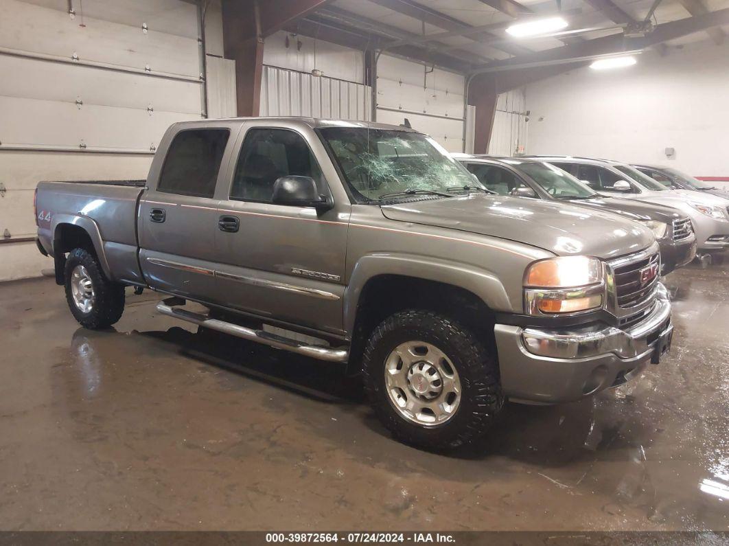 2007 GMC SIERRA 2500HD CLASSIC SLT Gray  Gasoline 1GTHK23U17F195363 photo #1