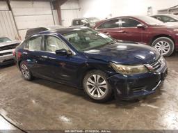 2013 HONDA ACCORD LX Blue  Gasoline 1HGCR2F31DA168747 photo #2