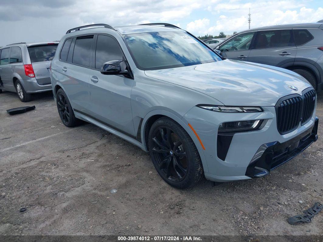 2023 BMW X7 M60I Gray  Gasoline 5UX33EM03P9N59350 photo #1