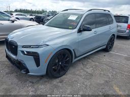 2023 BMW X7 M60I Gray  Gasoline 5UX33EM03P9N59350 photo #3