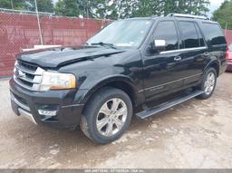 2015 FORD EXPEDITION PLATINUM Black  Gasoline 1FMJU1LT9FEF14182 photo #3