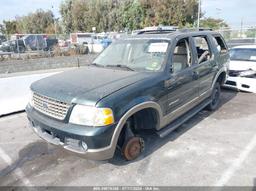 2002 FORD EXPLORER EDDIE BAUER Green  Gasoline 1FMDU74E02ZC38221 photo #3