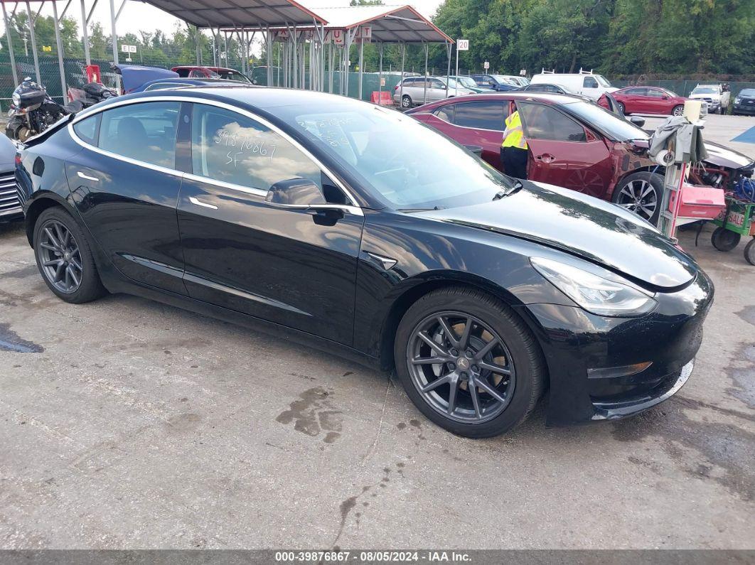 2018 TESLA MODEL 3 LONG RANGE/PERFORMANCE Black  Electric 5YJ3E1EB8JF054079 photo #1