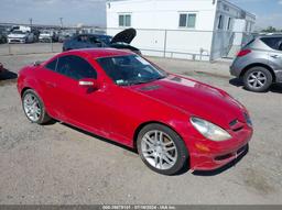 2008 MERCEDES-BENZ SLK 280 Red  Gasoline WDBWK54F98F178996 photo #2