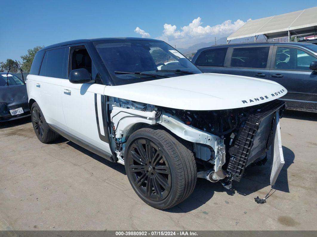 2023 LAND ROVER RANGE ROVER P400 SE White  Gasoline SALKPBFU9PA084620 photo #1