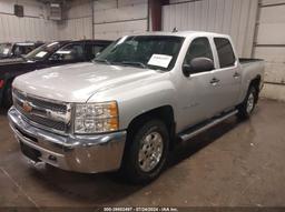 2012 CHEVROLET SILVERADO 1500 LT Silver  Flexible Fuel 3GCPKSE77CG262043 photo #3