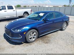 2021 HYUNDAI SONATA SE Blue  Gasoline 5NPEG4JA6MH099562 photo #3