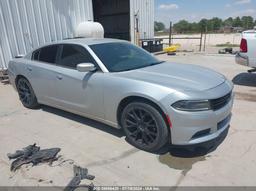 2019 DODGE CHARGER SXT RWD Silver  Flexible Fuel 2C3CDXBGXKH743739 photo #2