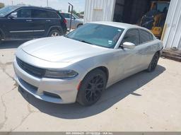 2019 DODGE CHARGER SXT RWD Silver  Flexible Fuel 2C3CDXBGXKH743739 photo #3