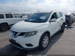 2016 NISSAN ROGUE S White  Gasoline 5N1AT2MT8GC893552 photo #3