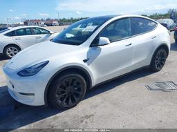 2023 TESLA MODEL Y White  Electric 7SAYGDEE2PA110084 photo #3