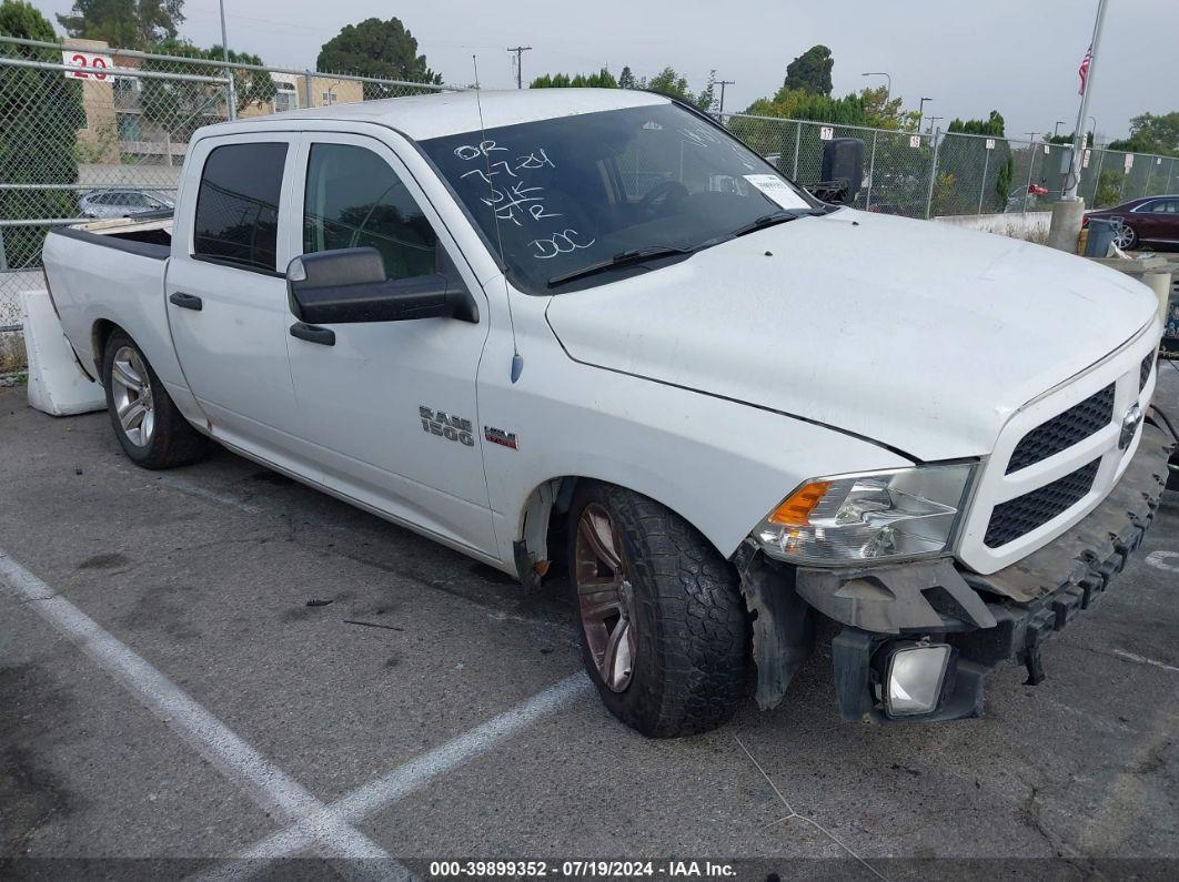 2013 RAM 1500 EXPRESS White  Gasoline 1C6RR6KT3DS618812 photo #1