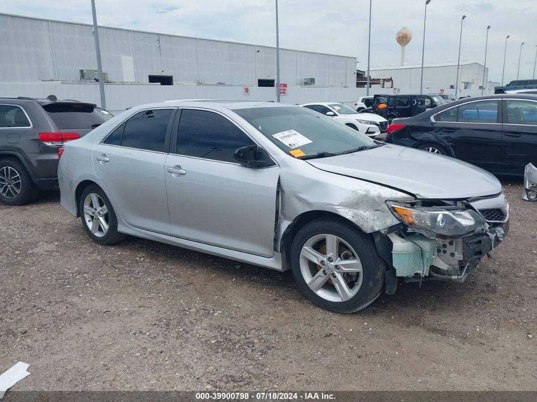 2014 TOYOTA CAMRY SE Silver  Gasoline 4T1BF1FK0EU847831 photo #1