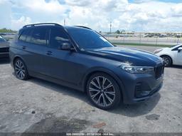 2021 BMW X7 XDRIVE40I Black  Gasoline 5UXCW2C04M9E64656 photo #2