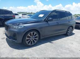 2021 BMW X7 XDRIVE40I Black  Gasoline 5UXCW2C04M9E64656 photo #3