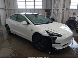 2019 TESLA MODEL 3 LONG RANGE/MID RANGE/STANDARD RANGE/STANDARD RANGE PLUS White  Electric 5YJ3E1EA3KF484403 photo #2