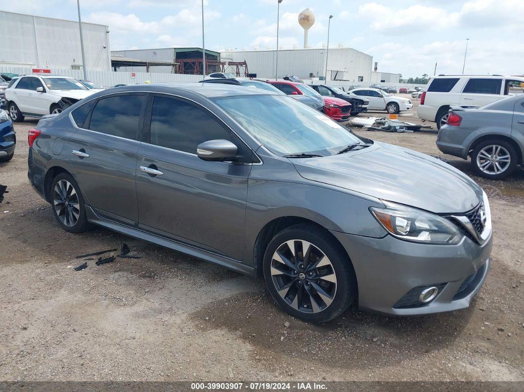 2017 NISSAN SENTRA SR Gray  Gasoline 3N1AB7AP3HY237475 photo #1