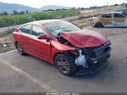 2018 HYUNDAI ELANTRA VALUE EDITION Red  Gasoline 5NPD84LF3JH342922 photo #2