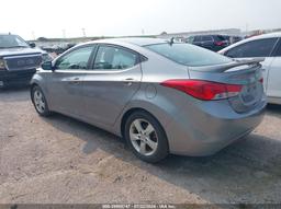 2013 HYUNDAI ELANTRA GLS Silver  Gasoline KMHDH4AE9DU900370 photo #4